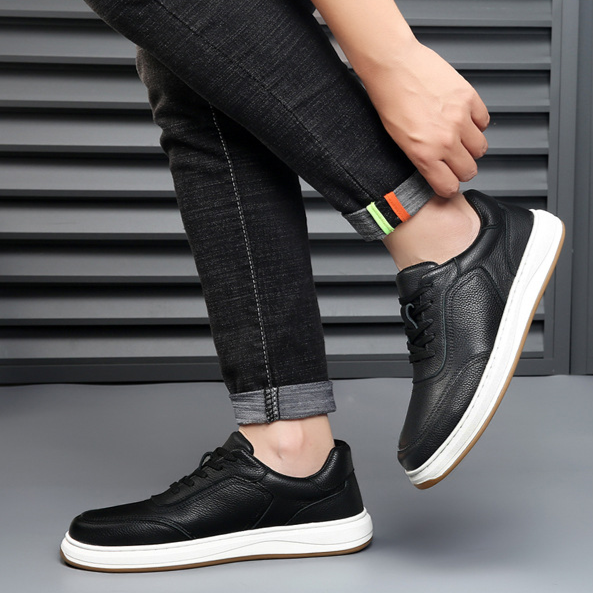 Scarpe da ginnastica in pelle