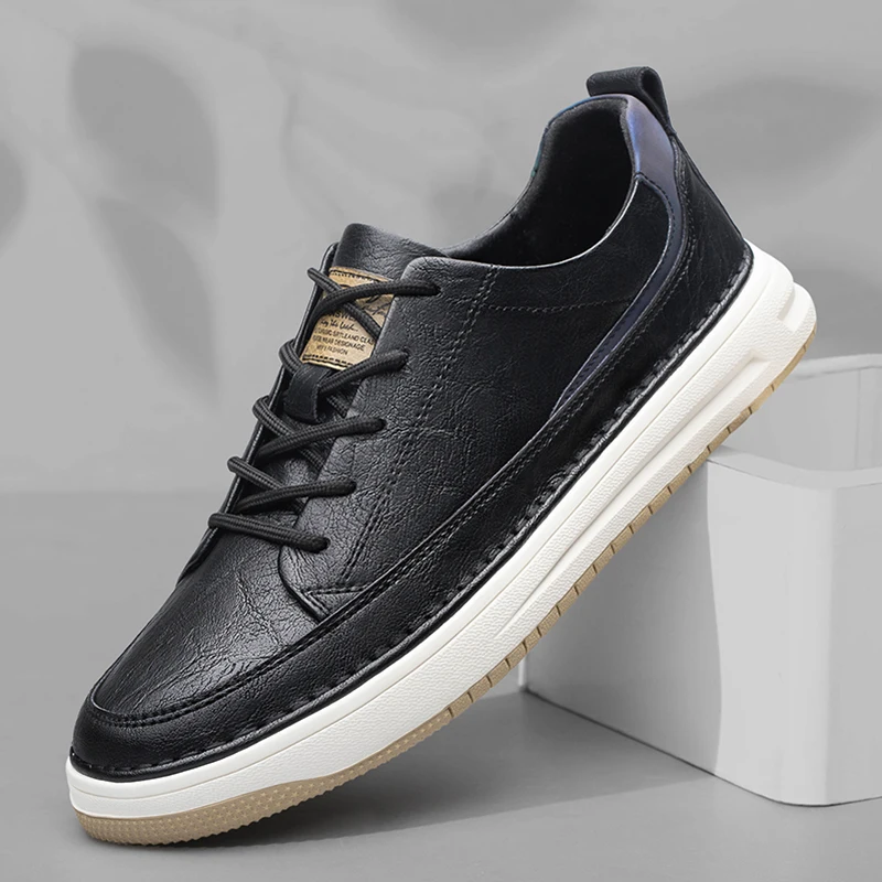 Sneakers classiche in pelle