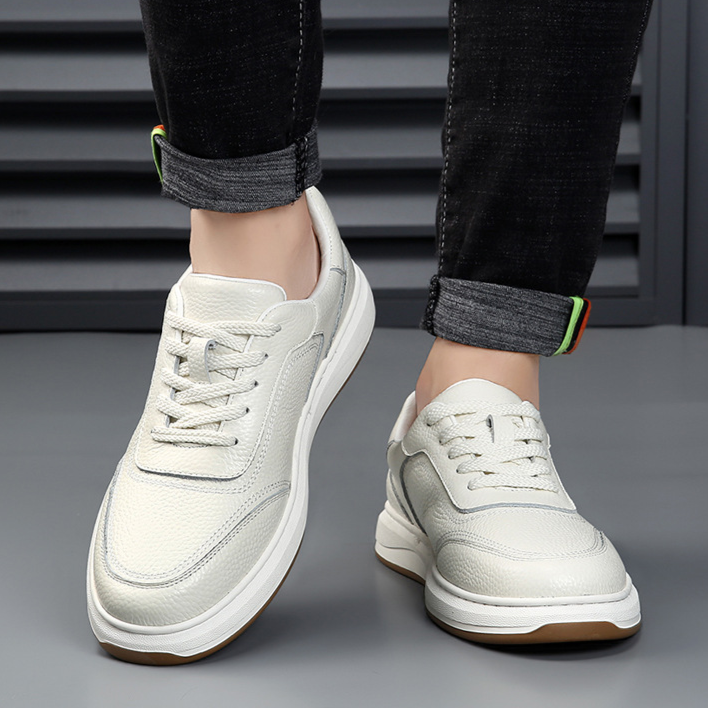 Scarpe da ginnastica in pelle