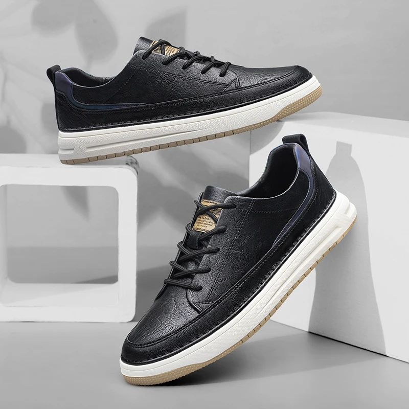 Sneakers classiche in pelle