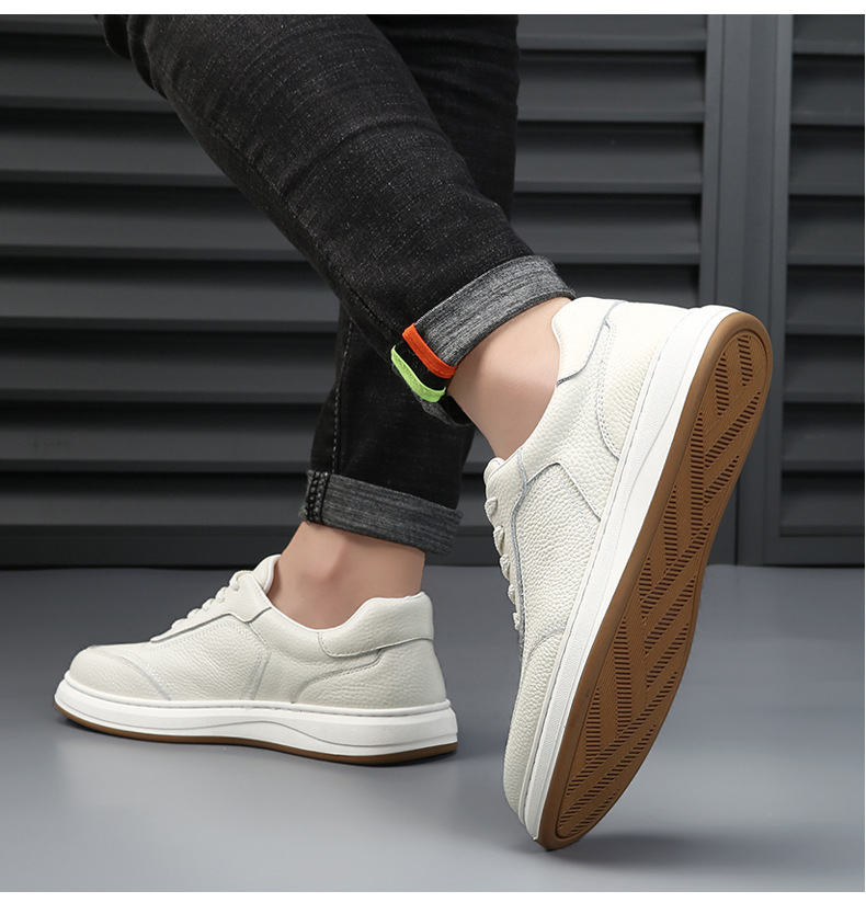 Scarpe da ginnastica in pelle