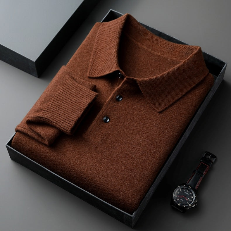 Elegante polo in lana