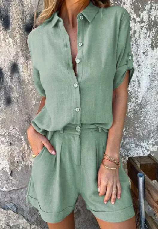 Set donna elegante e traspirante