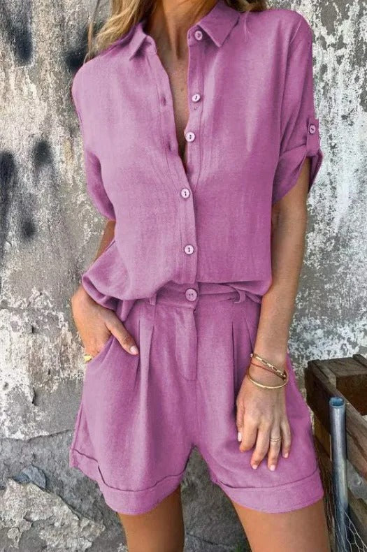 Set donna elegante e traspirante