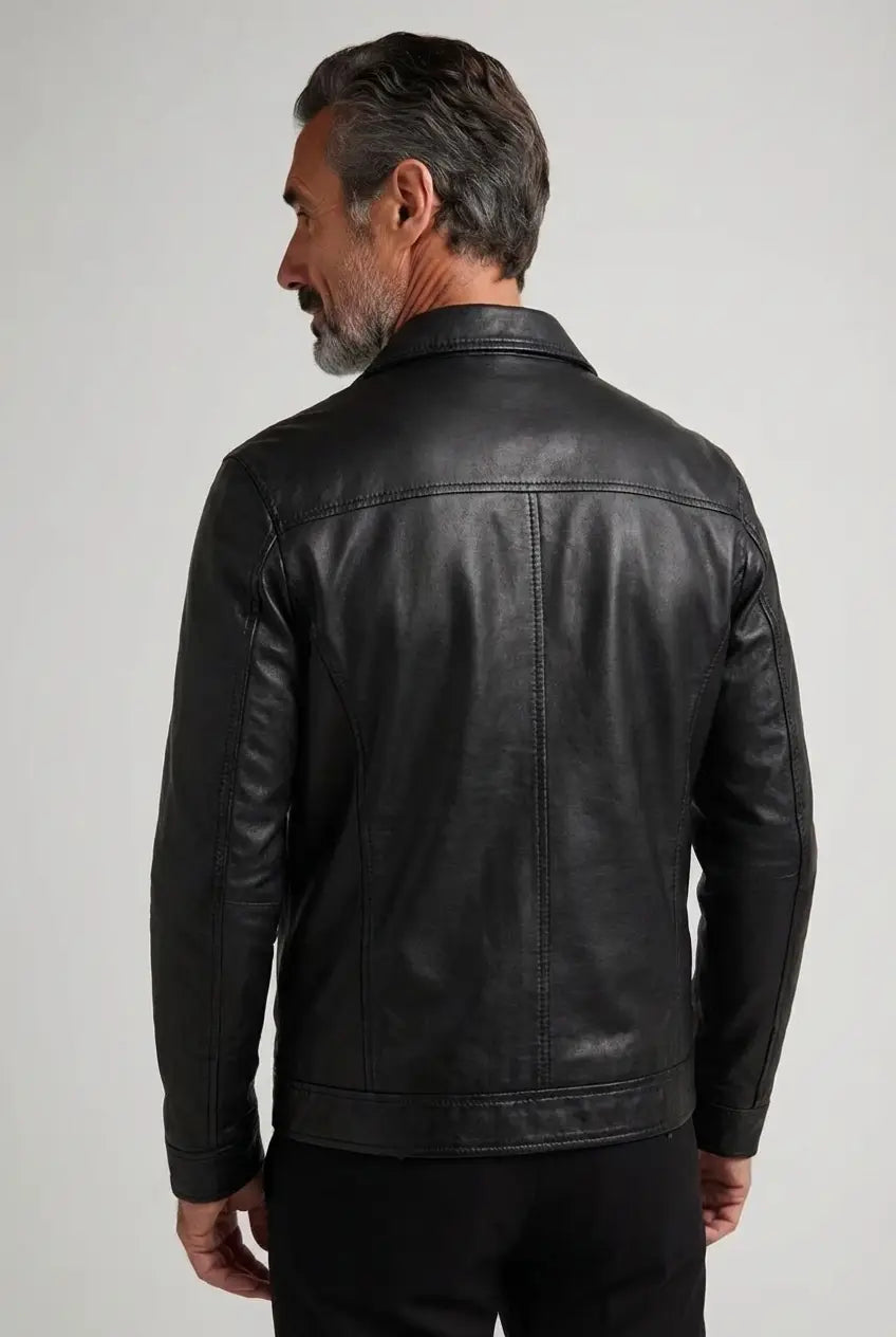 Givalli - Giacca di pelle elegante