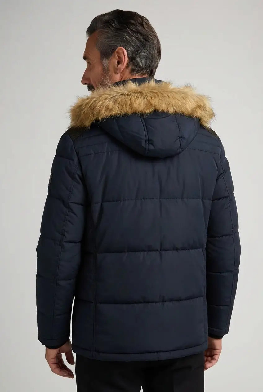 Givalli - Giacca invernale elegante in pile imbottito