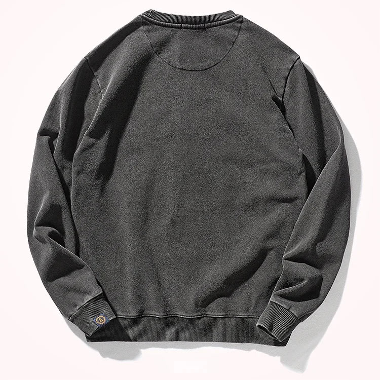 Elegante maglione americano in cotone