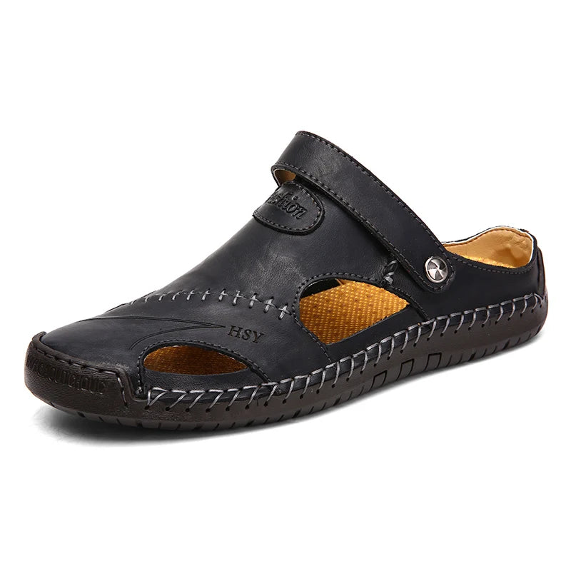 Sandali classici in pelle