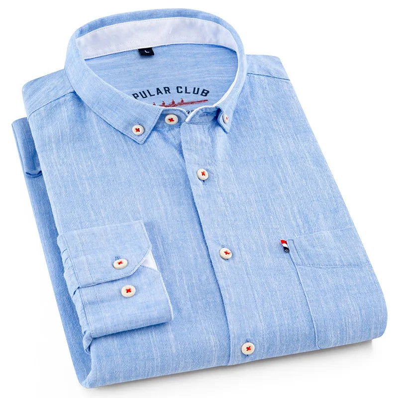 Camicia in lino Saint-Tropez