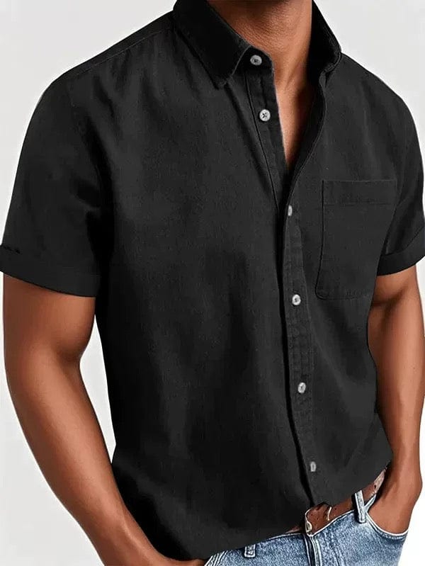 Camicia elegante a maniche corte