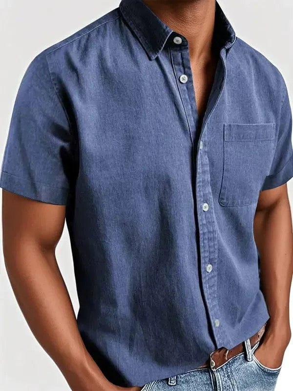 Camicia elegante a maniche corte