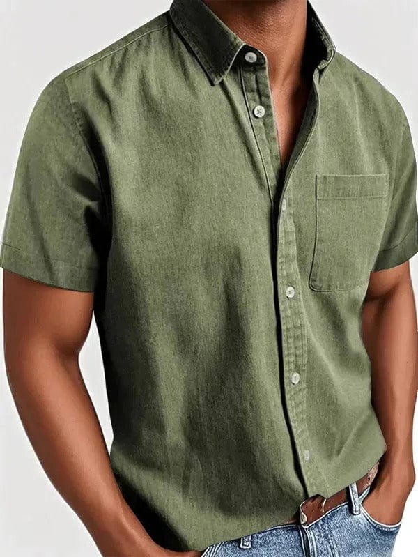 Camicia elegante a maniche corte
