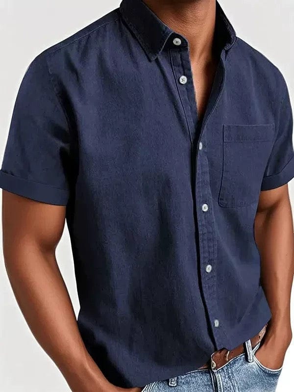 Camicia elegante a maniche corte