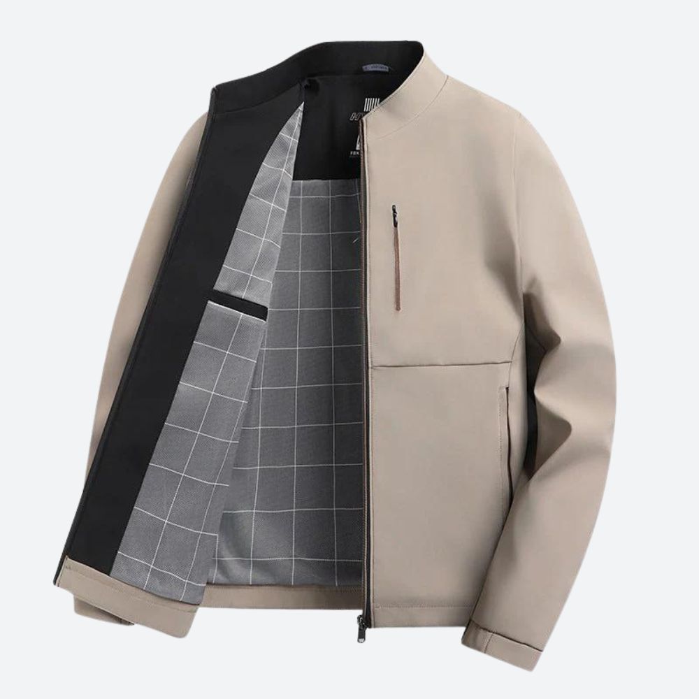 Giacca classica con zip