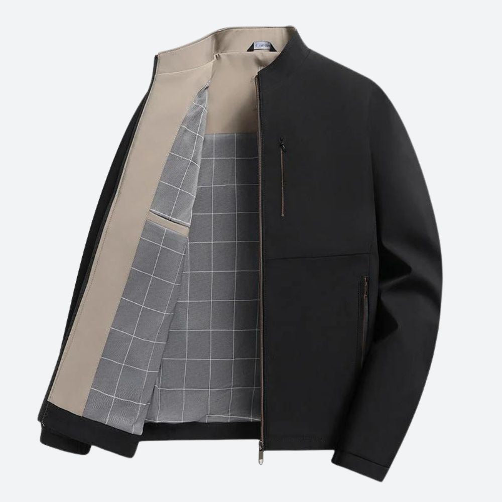 Giacca classica con zip