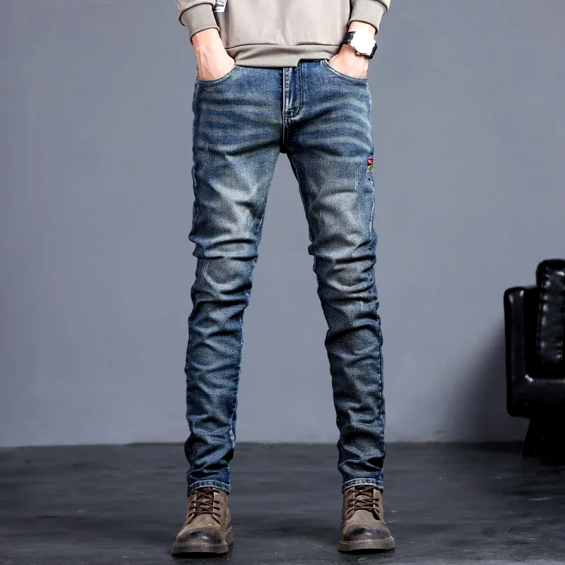 Jeans slim fit in denim