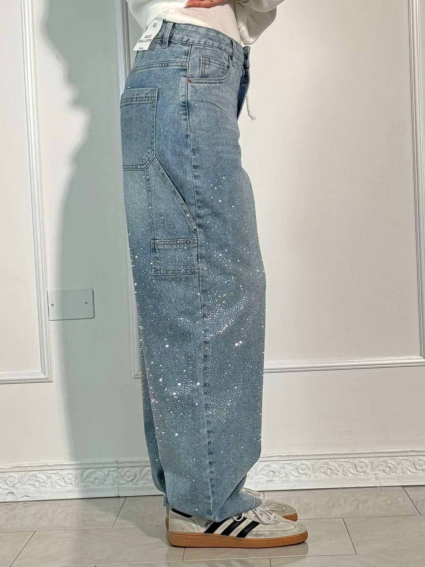 Jeans eleganti e glamour