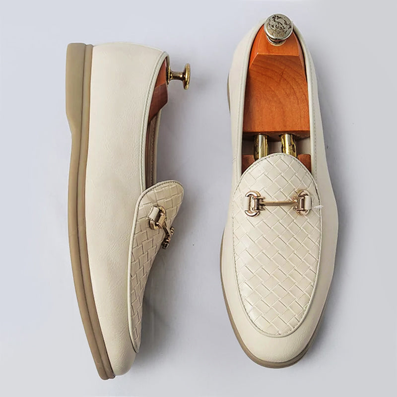 Mocassini chic da uomo in pelle