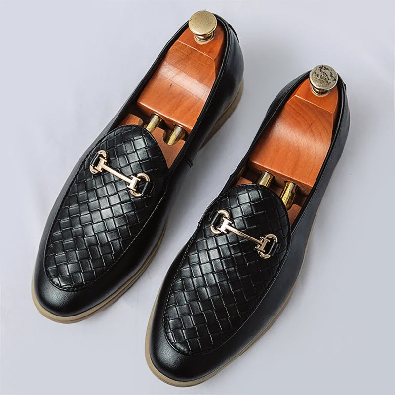 Mocassini chic da uomo in pelle