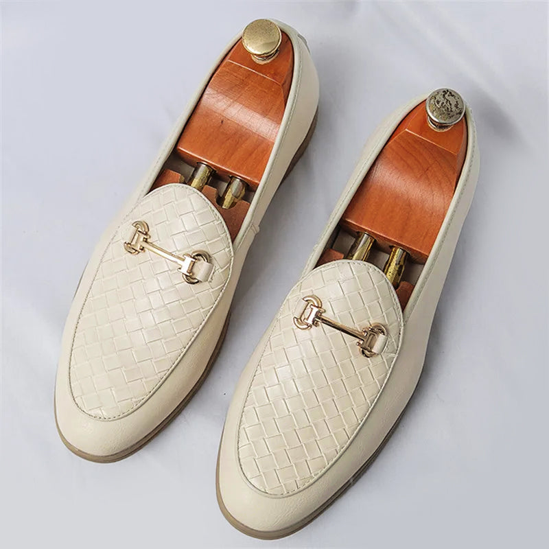Mocassini chic da uomo in pelle