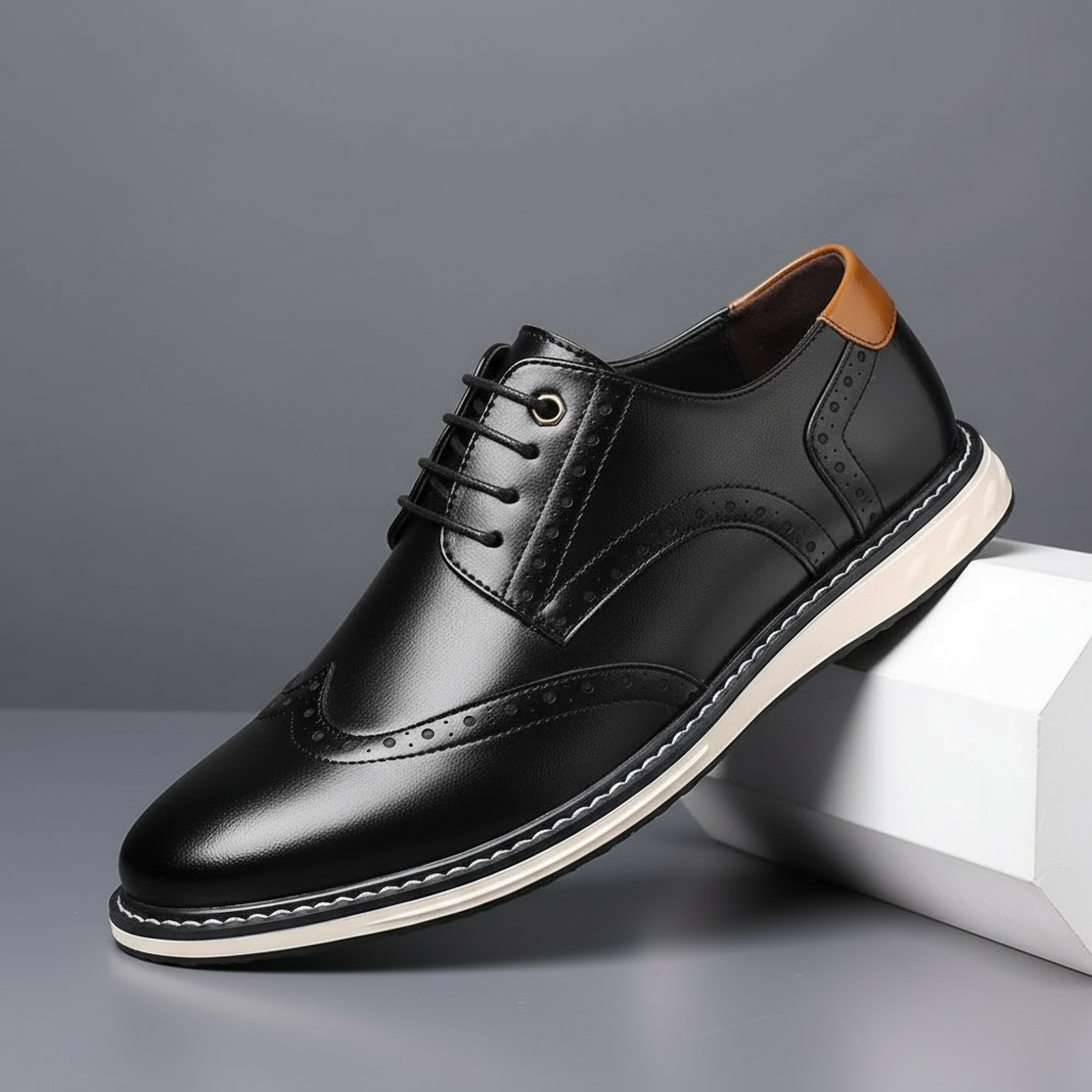 Elegante Oxford in pelle