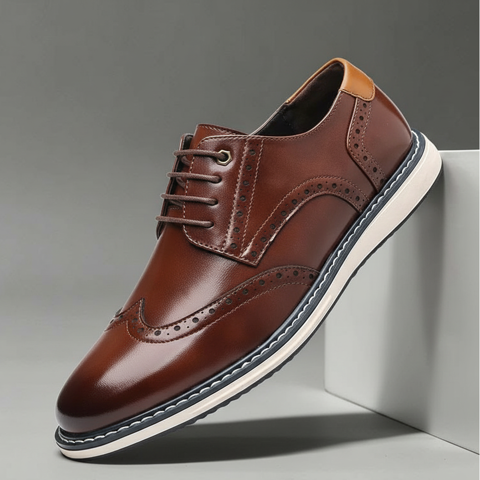 Elegante Oxford in pelle