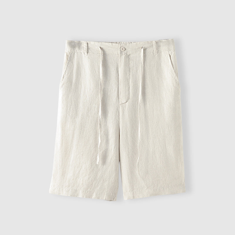 Pantaloncini di lino di alta qualità