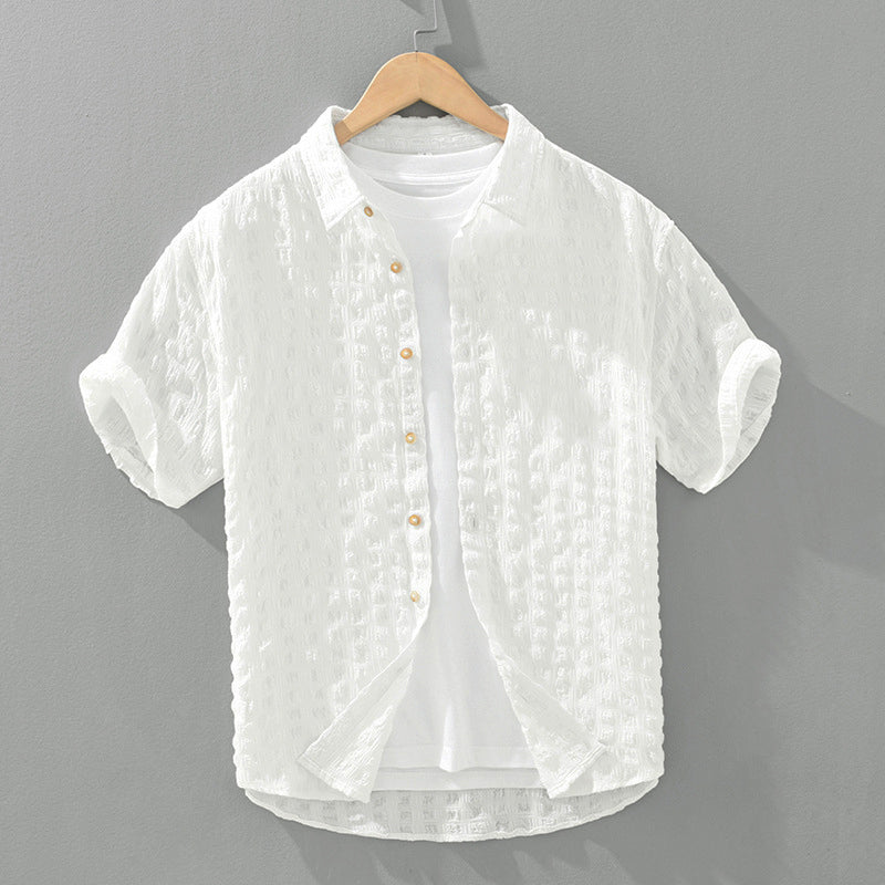 Camicia casual con texture