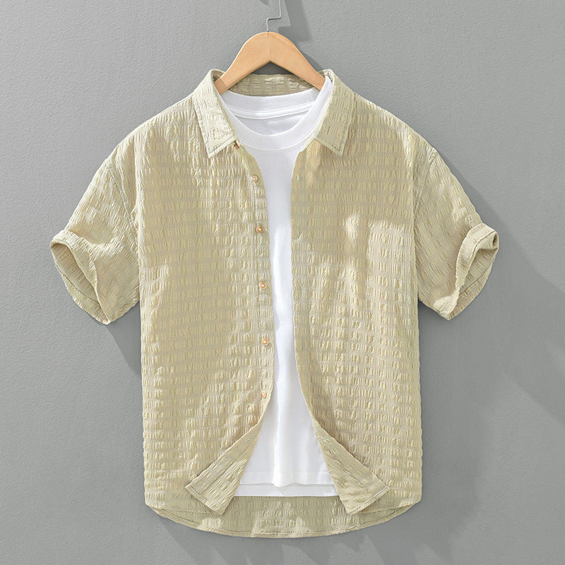 Camicia casual con texture