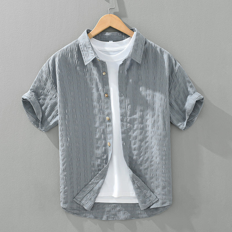Camicia casual con texture