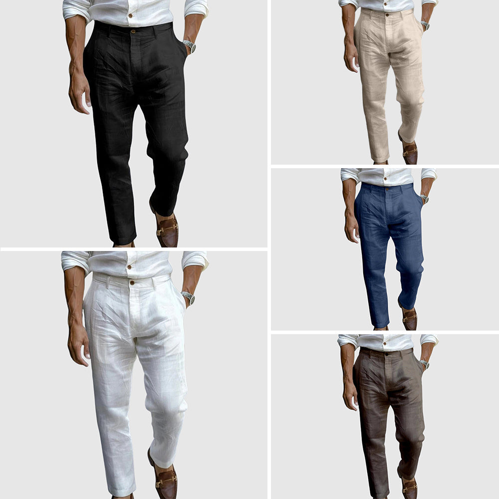 Saint - Tropez - Pantaloni di lino chic