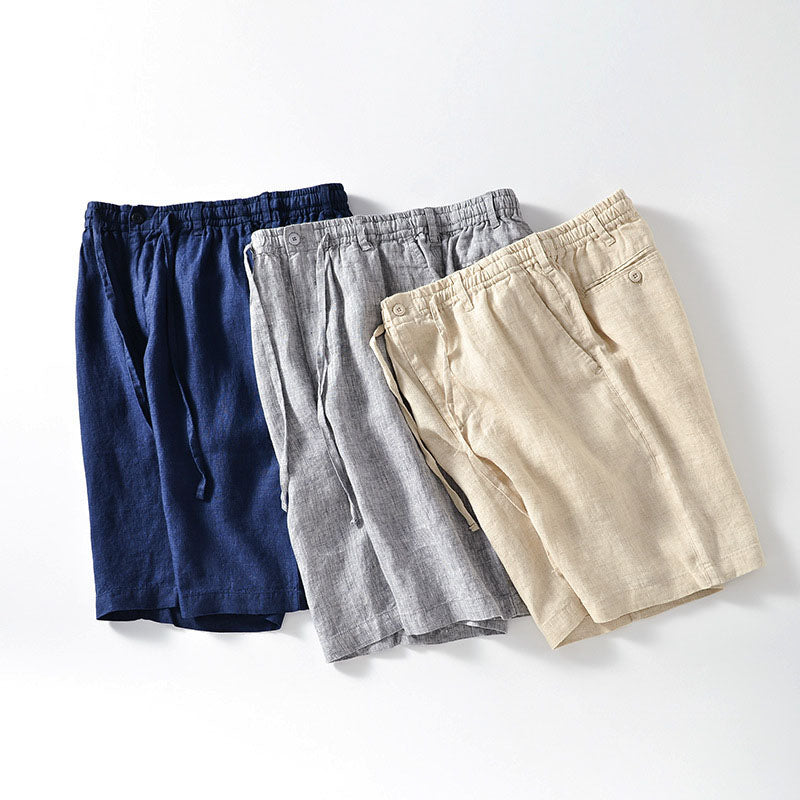 Pantaloncini in lino Lorenzo