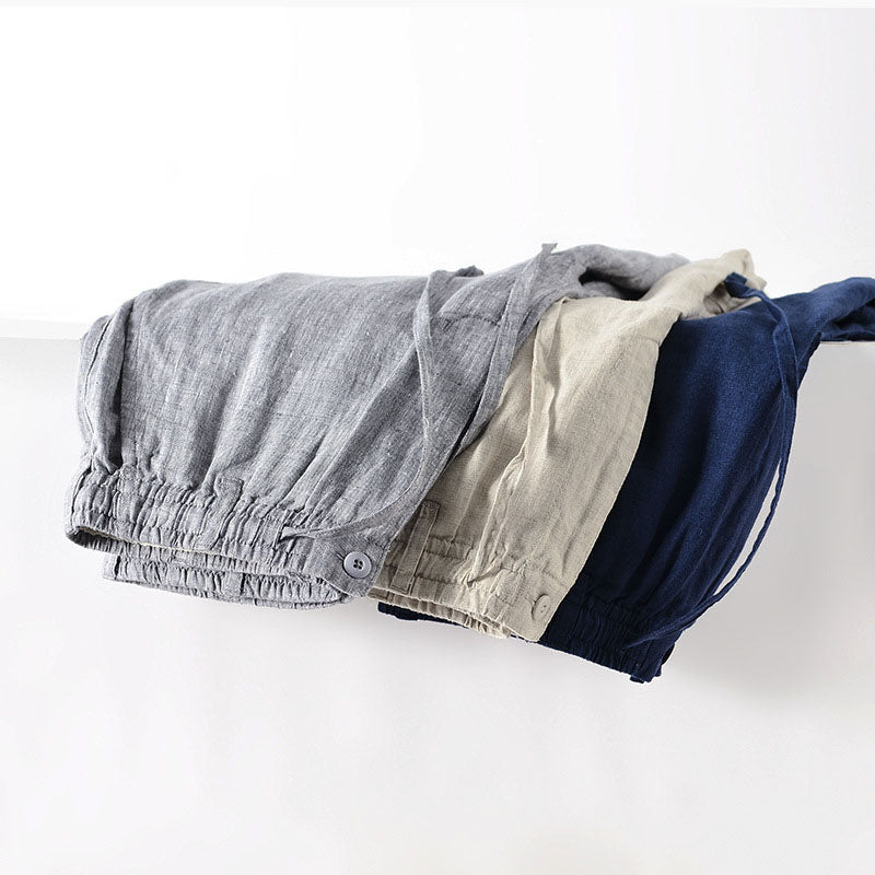 Pantaloncini in lino Lorenzo