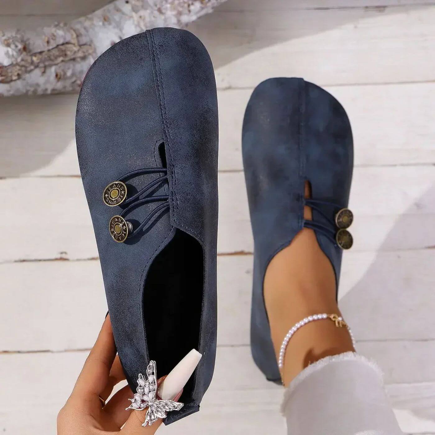 Scarpe ortopediche morbide e flessibili