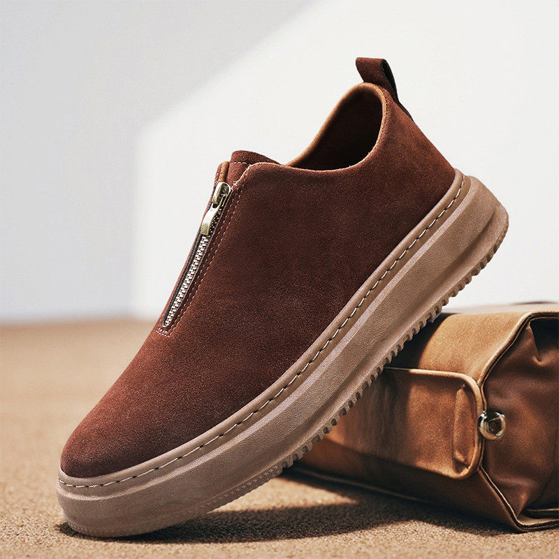 Scarpe eleganti in pelle scamosciata