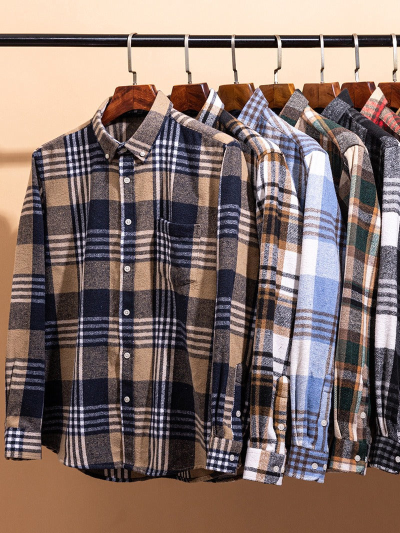 Givalli - Camicia a quadri in cotone