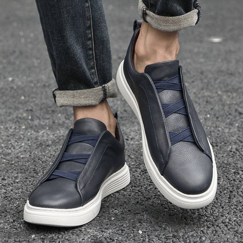 Scarpe in pelle alla moda