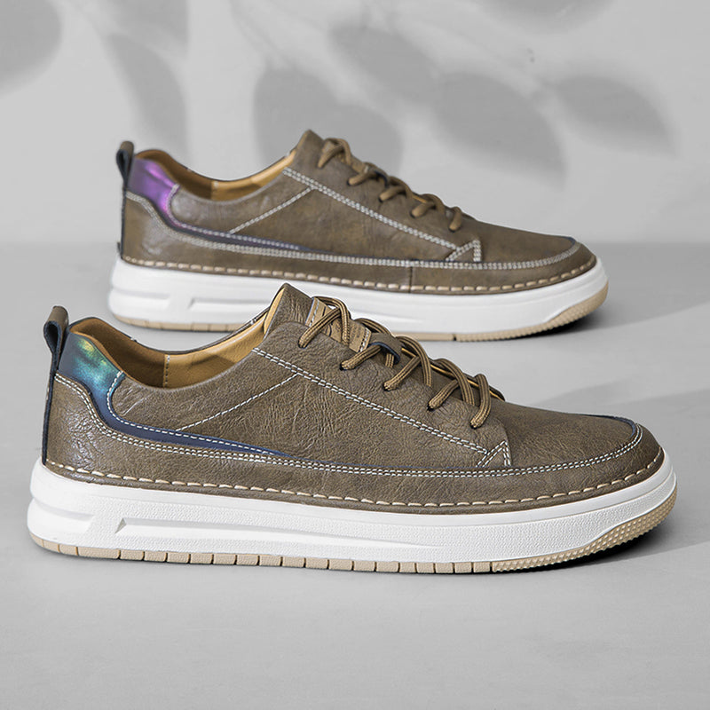Sneakers classiche in pelle