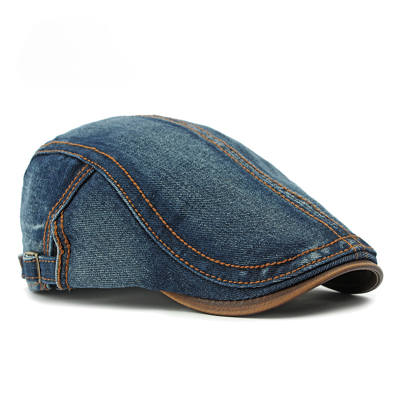 Cappello elegante in denim