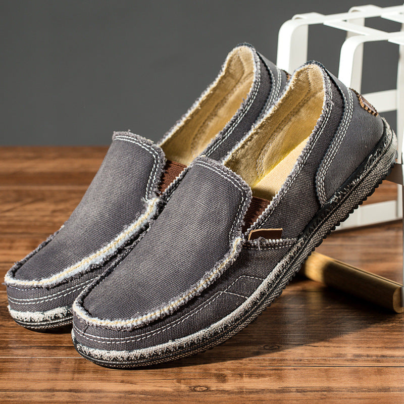 Scarpe Slip-On in tela