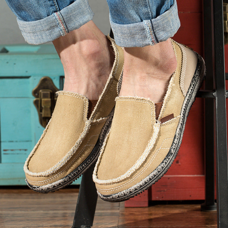 Scarpe Slip-On in tela