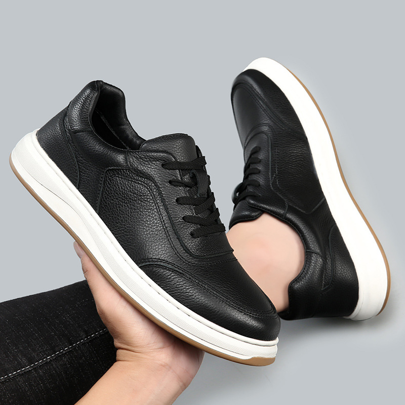 Scarpe da ginnastica in pelle