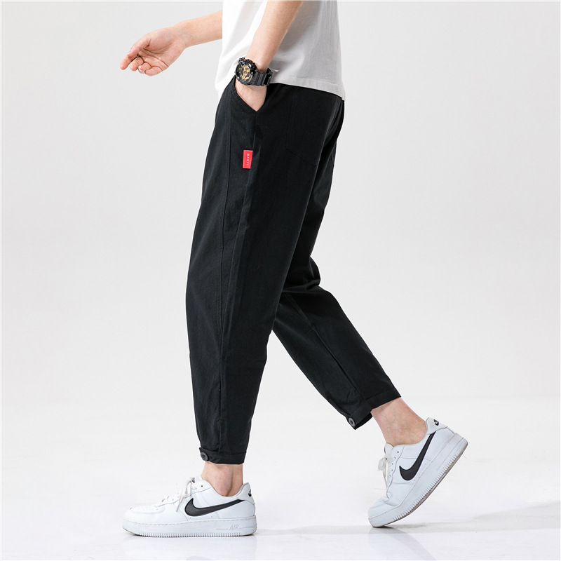 Pantaloni di lino eleganti