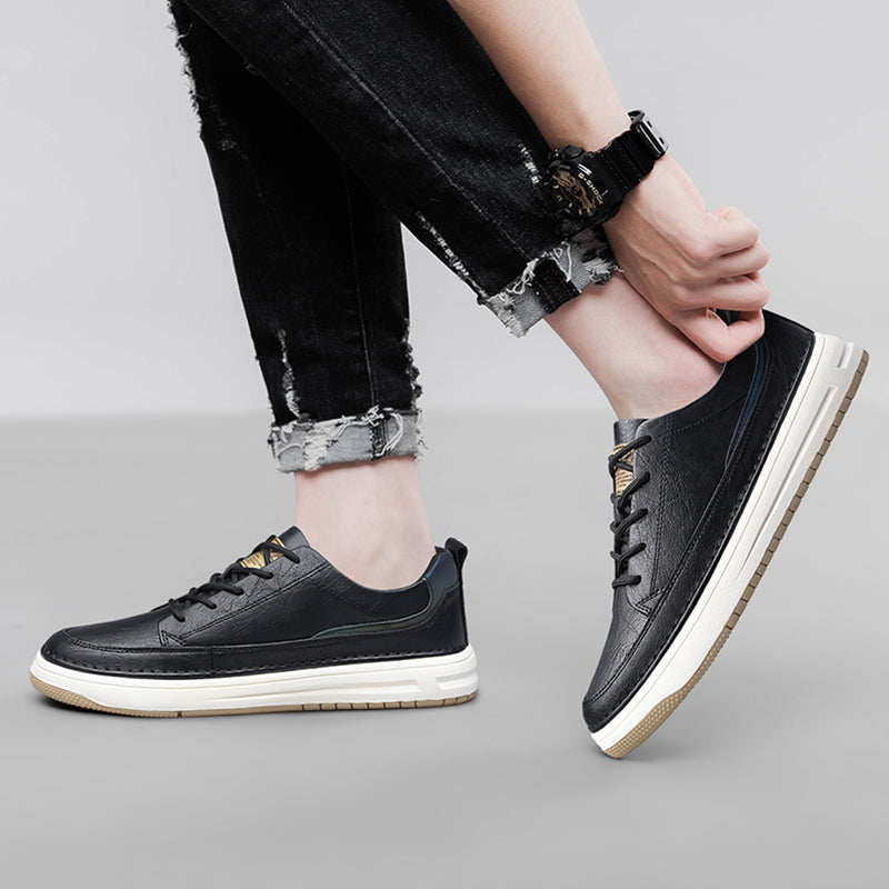 Sneakers classiche in pelle