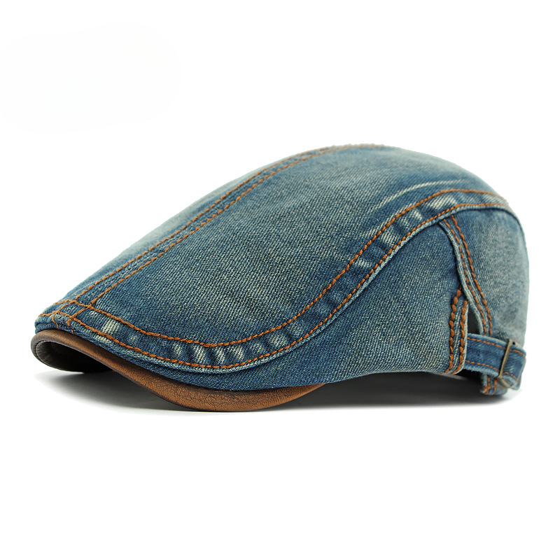 Cappello elegante in denim