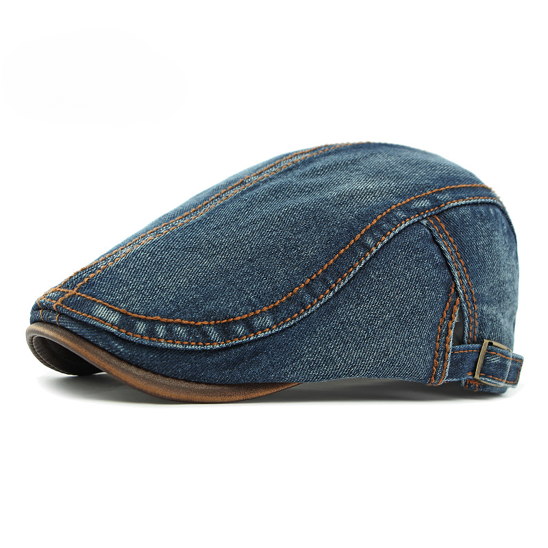 Cappello elegante in denim