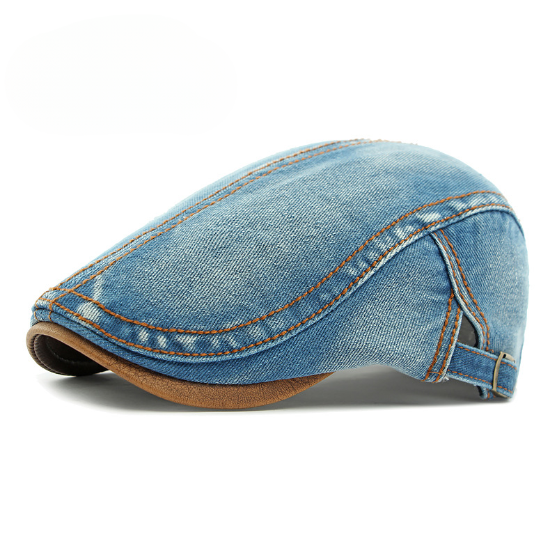 Cappello elegante in denim