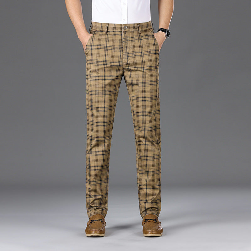 Pantaloni business a quadri