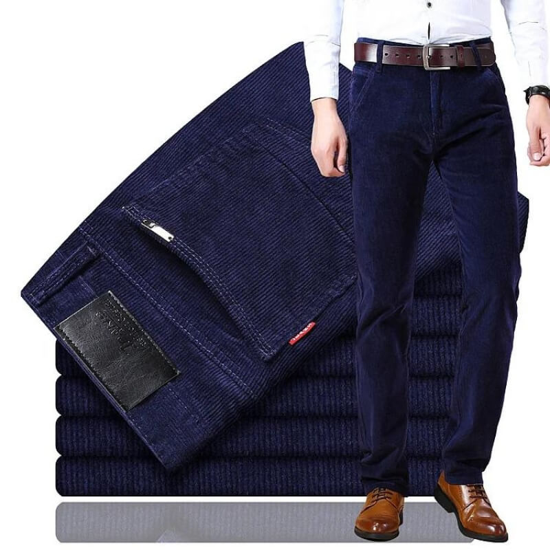 Pantaloni eleganti in velluto a coste