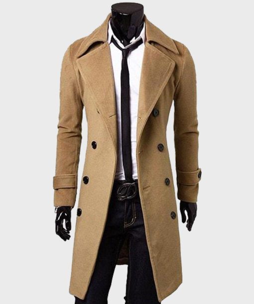 Elegante trench lungo